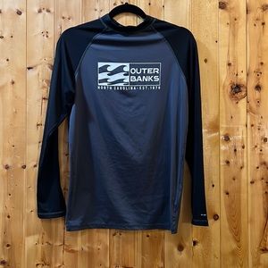 Outer banks long sleeve rash guard- uv protection